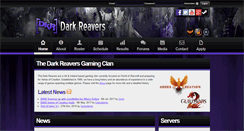 Desktop Screenshot of darkreavers.co.uk
